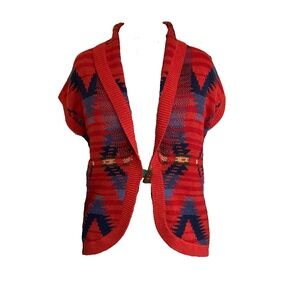 Ralph Lauren Chaps Southwestern-style sweater vest